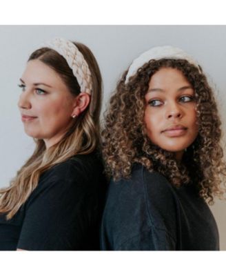 Women's Blushing Braid Headband - Ivory