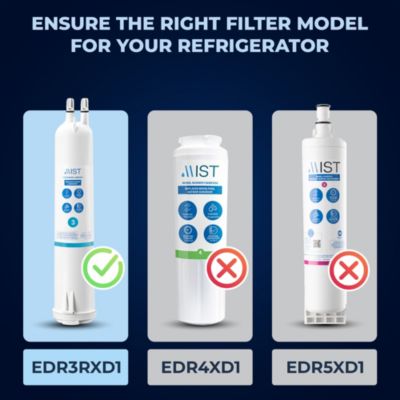 4396841 Water Filter Replacement for EDR3RXD1, Everydrop Filter 3, Compatible with 4396841, 4396710, Kenmore 46-9083, 46-9030, Refrigerator Water Filter (2 Pack)