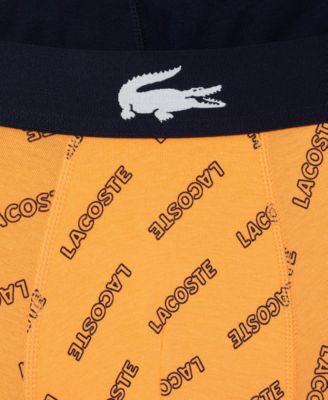 Men's 3-Pack Printed Cotton Stretch Trunks