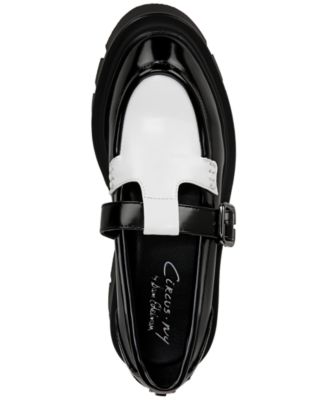 Payson Lug-Sole Mary Jane Loafers