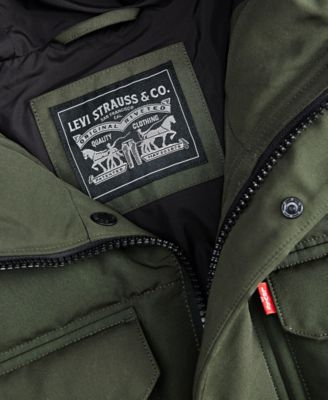 Men's Quilted Hooded Puffer Jacket