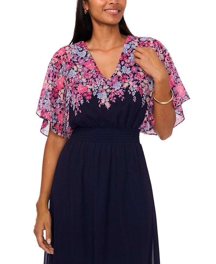 Pleated Neck Pintuck Dress Soft Sageberry Mc main image 0