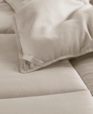 Winfield Cotton Percale Luxury Down Alternative Comforter, Full/Queen
