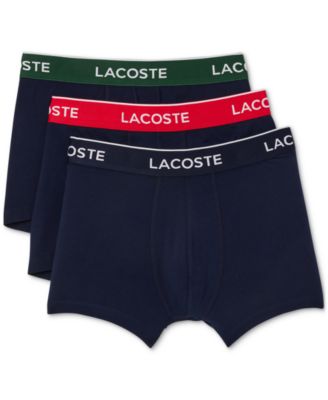 Men's 3-Pack Regular-Fit Logo Waistband Trunk Underwear