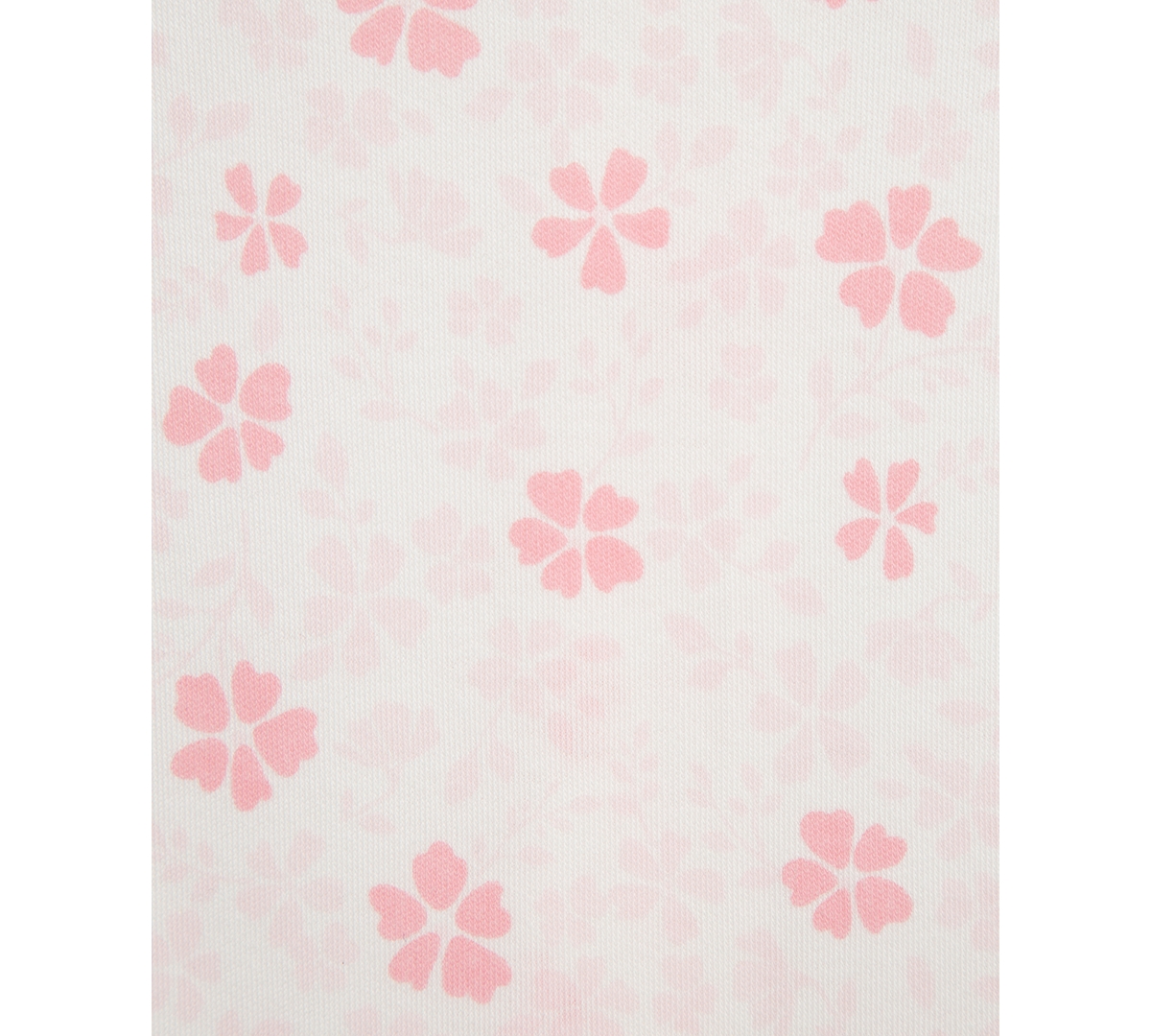 Little Me Baby Girls Petals Cotton Footed Coveralls, 2 Piece Set