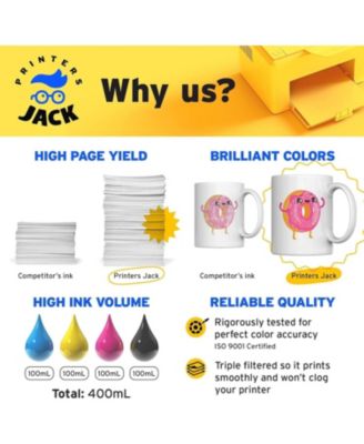 400ML Black Sublimation Ink for Epson Printers