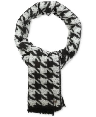 MICHAEL Women's Houndstooth Wrap Scarf