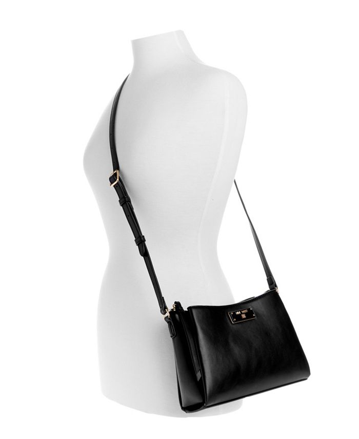 Nine West Women's Leonel Crossbody Bag - Blushing Tote With Triple Compartments - View #6