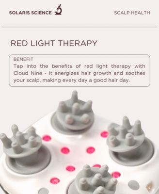 Hair Growth-Enhancing Light Therapy Scalp Massager