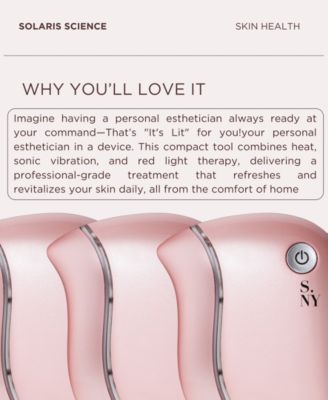 It's Lit LED Gua Sha Facial Massager