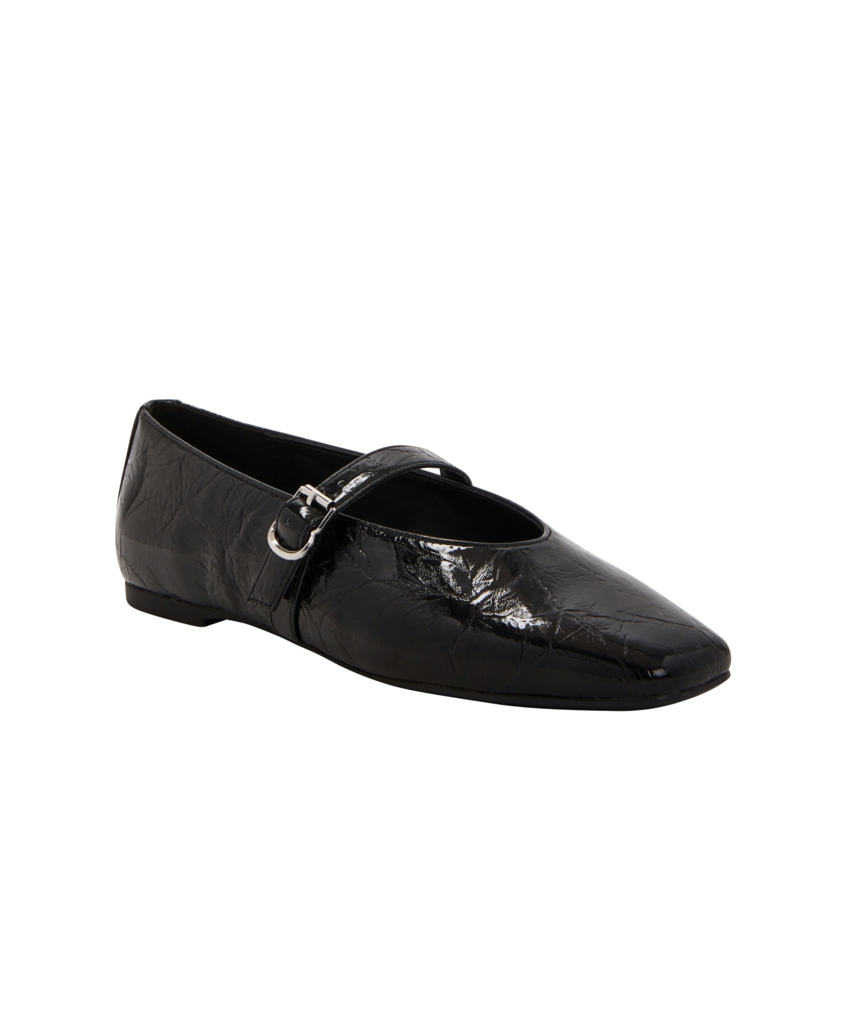 Shop Katy Perry Women's Evie Mary Janes Flats In Silver