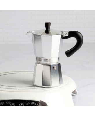 Aluminum Stovetop 6-Cup Espresso Maker 