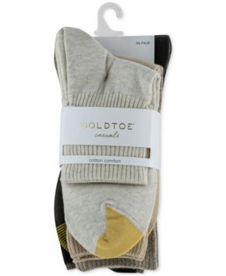 Women's 6-Pack Casual Turn Cuff Socks