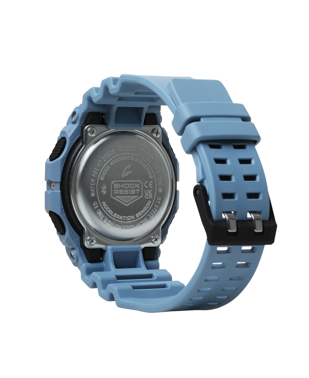 Shop G-shock Men's Digital Blue Resin Watch, 46mm Gbx100-2a