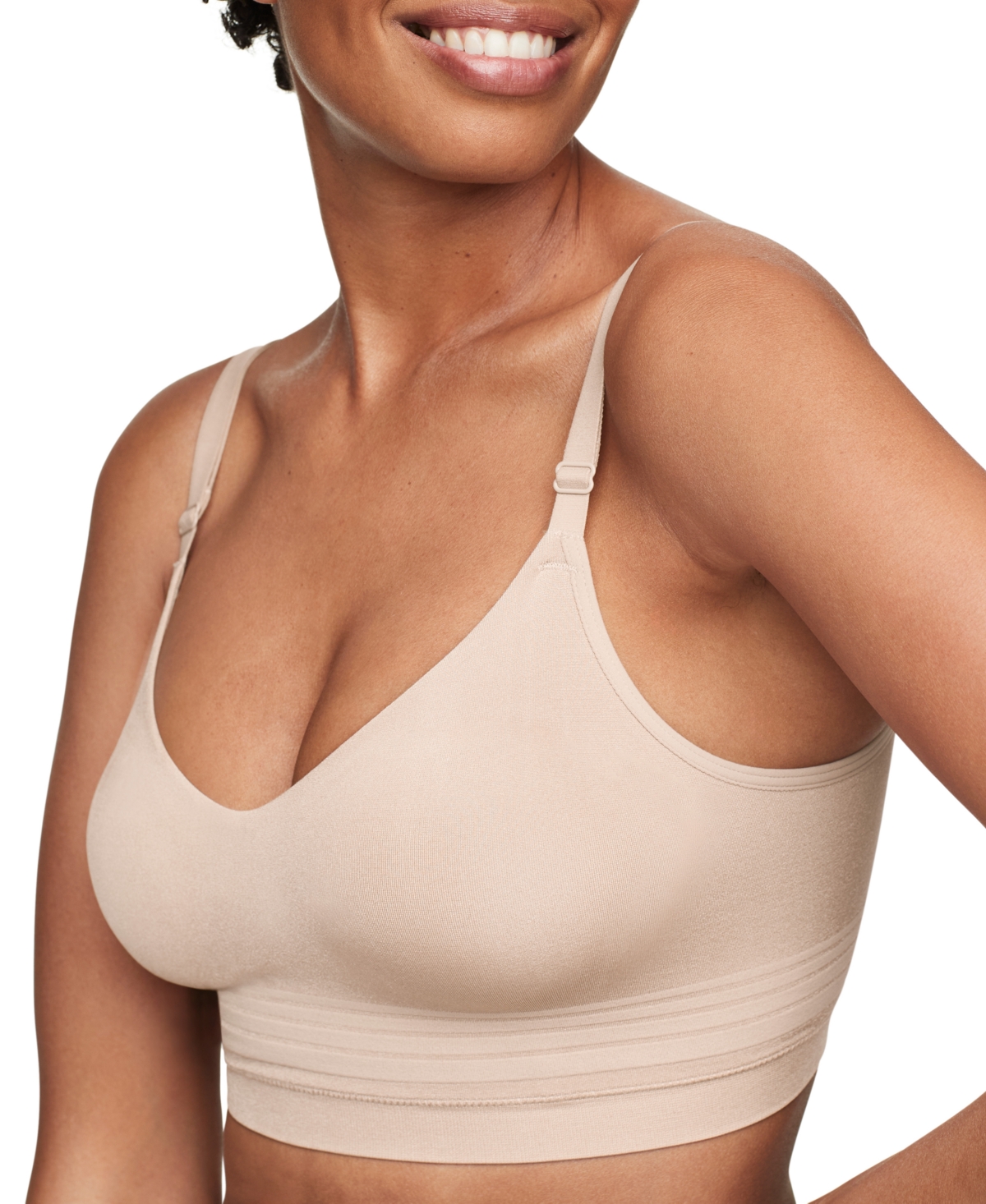 WARNER'S WOMEN'S EASY DOES IT SEAMLESS LONGLINE BRA RM5501A 
