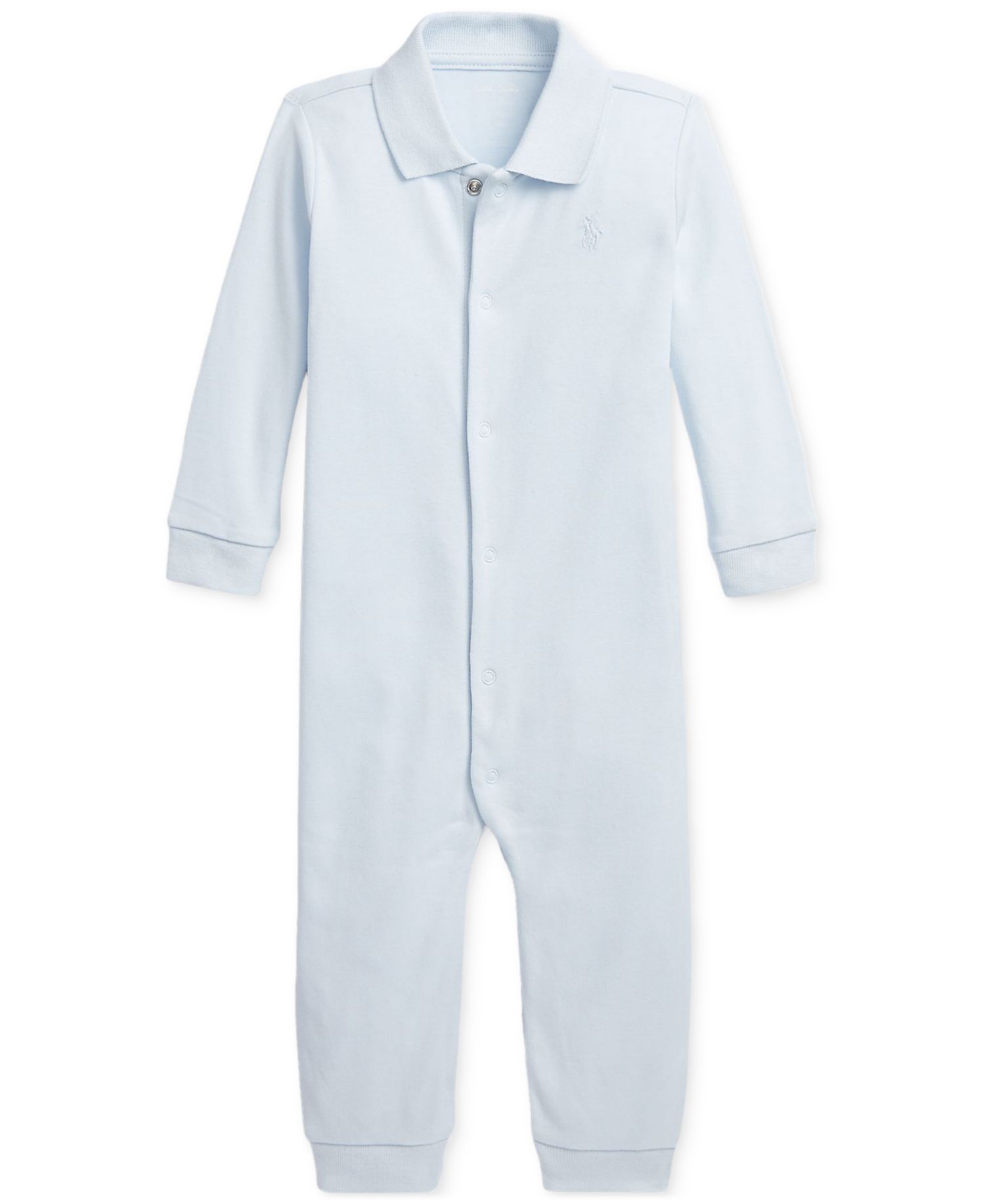 Baby Boys Cotton Classic Polo Coverall
