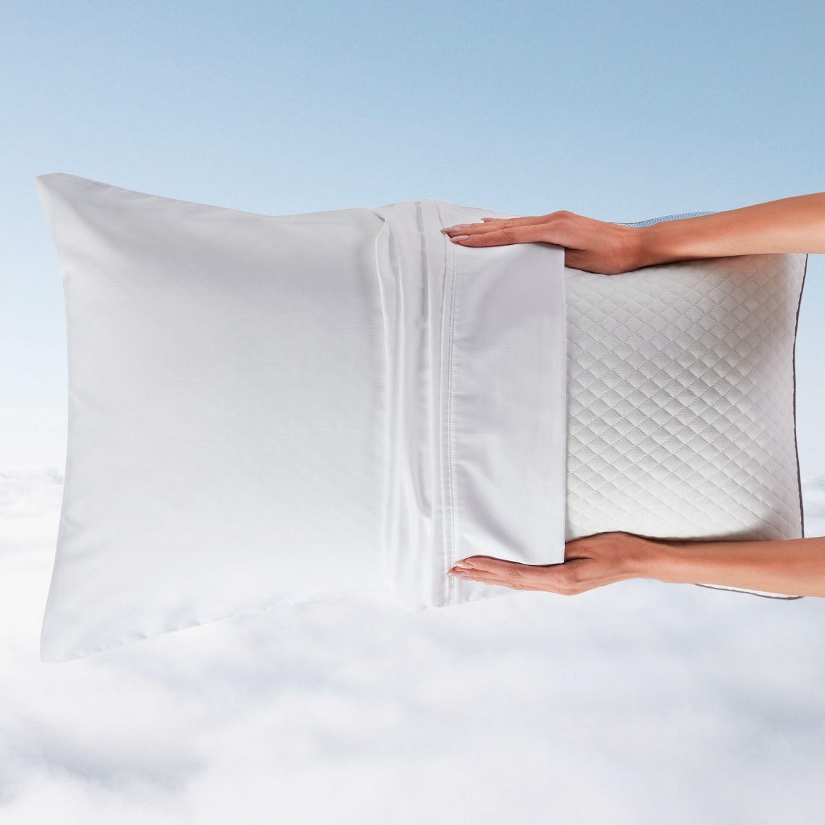 Luxury Bed Pillow for Sleeping, Adjustable Memory Foam