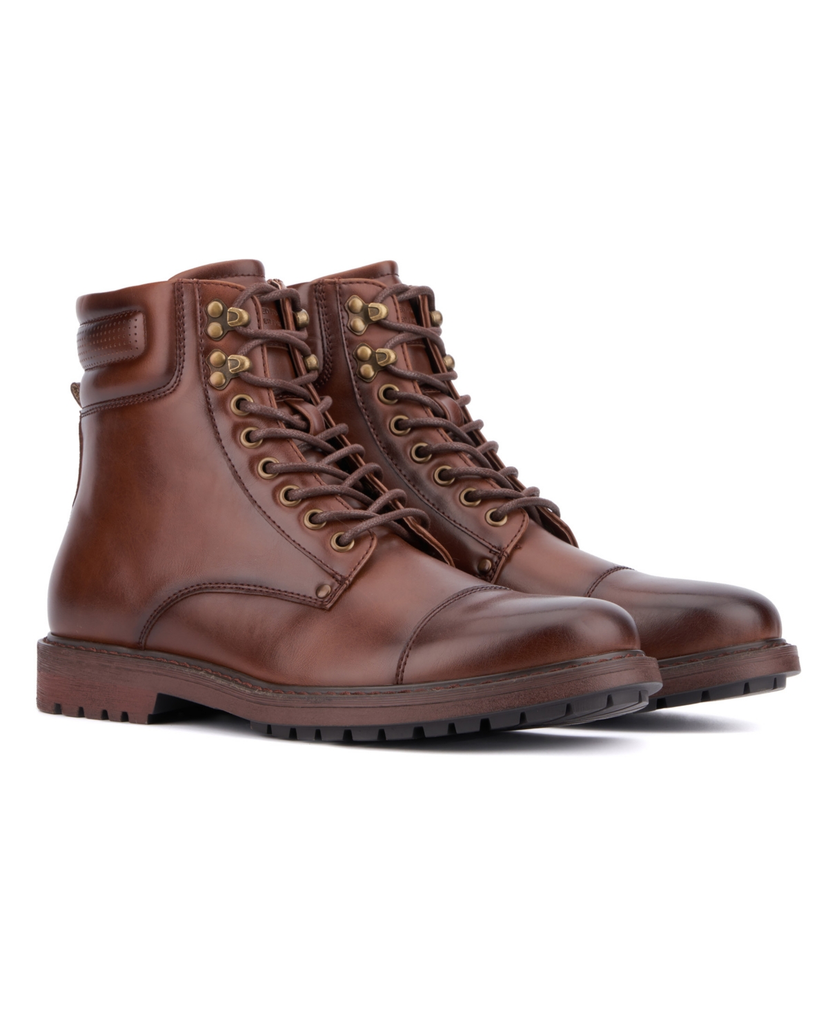Reserved Footwear Men's Wyatt Dress Boots In Cognac