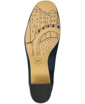 Jillian Women's Block Heel Square Toe Pumps