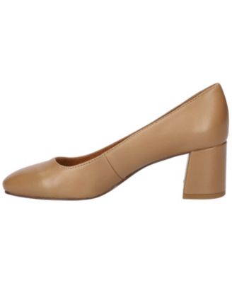 Jillian Women's Block Heel Square Toe Pumps