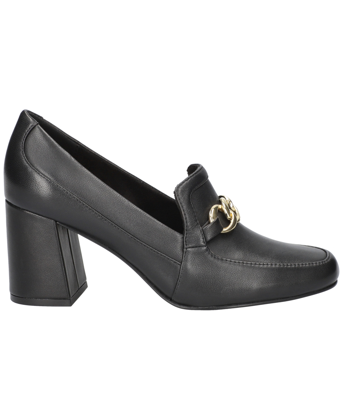 Bella Vita Tam Loafer Pump In Navy Kidsuede Leather