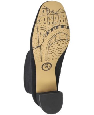 Women's Harp Square Toe Boots