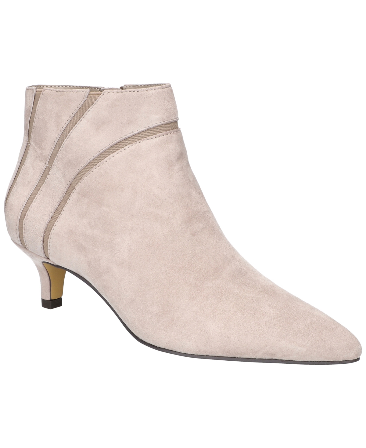 Women's Faraday Dress Shooties - Stone Kidsuede Leather