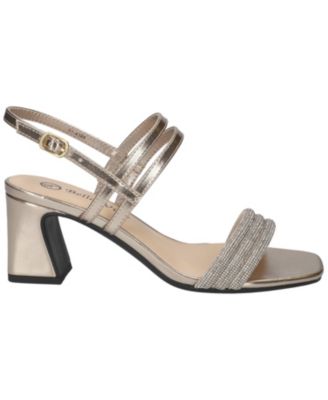 Women's Majesty Square Toe Block Heel Sandals