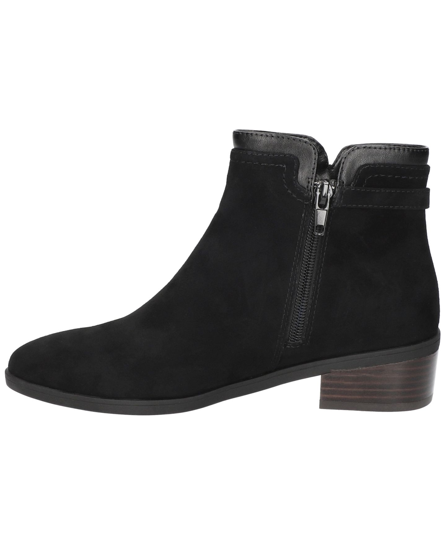 Женские ботинки Bella Vita Beatrice Almond Toe Dress Booties, цвет: Чёрный кожаный — фото 7