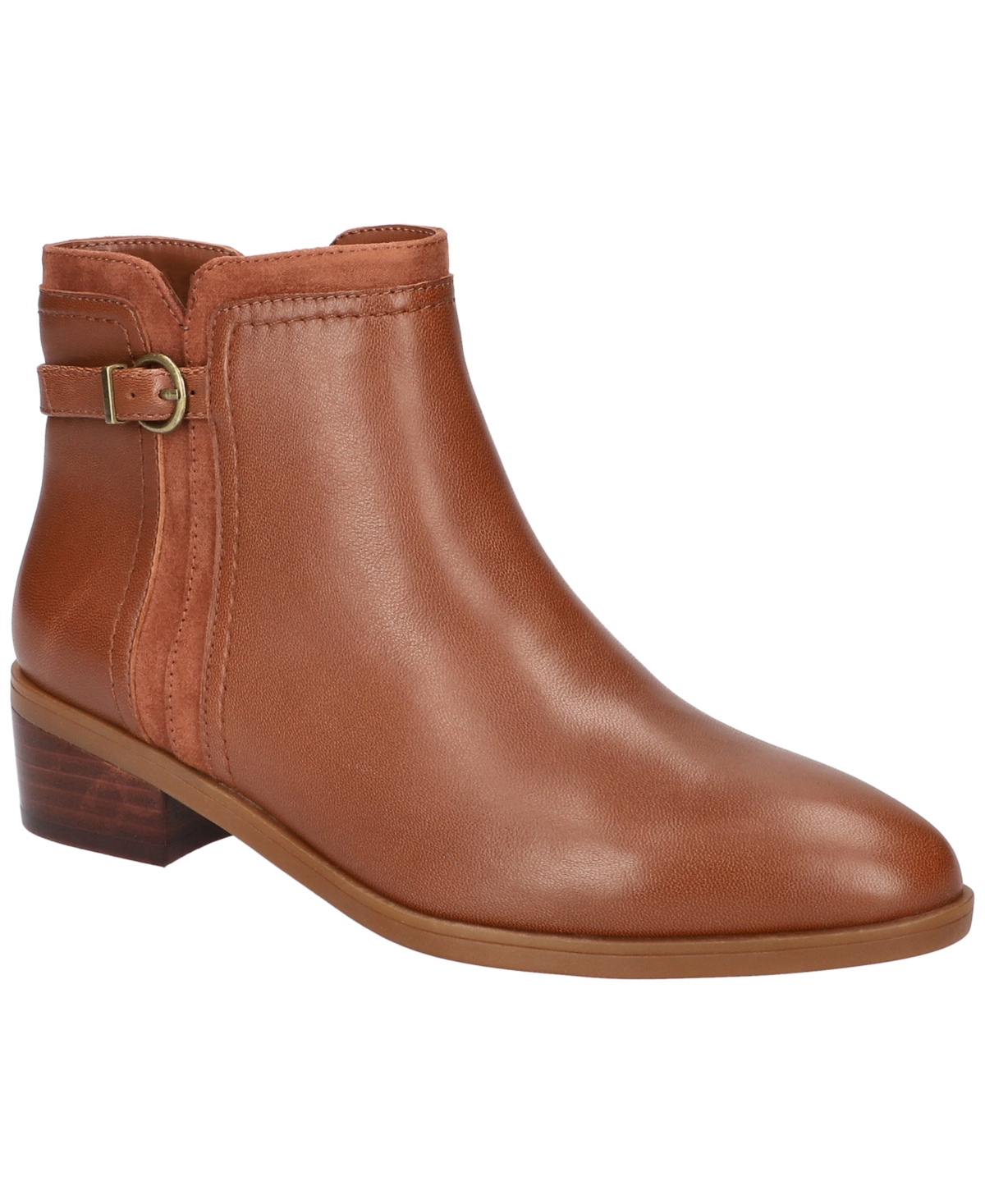 Women's Beatrice Dress Booties - Almond Kidsuede Leather