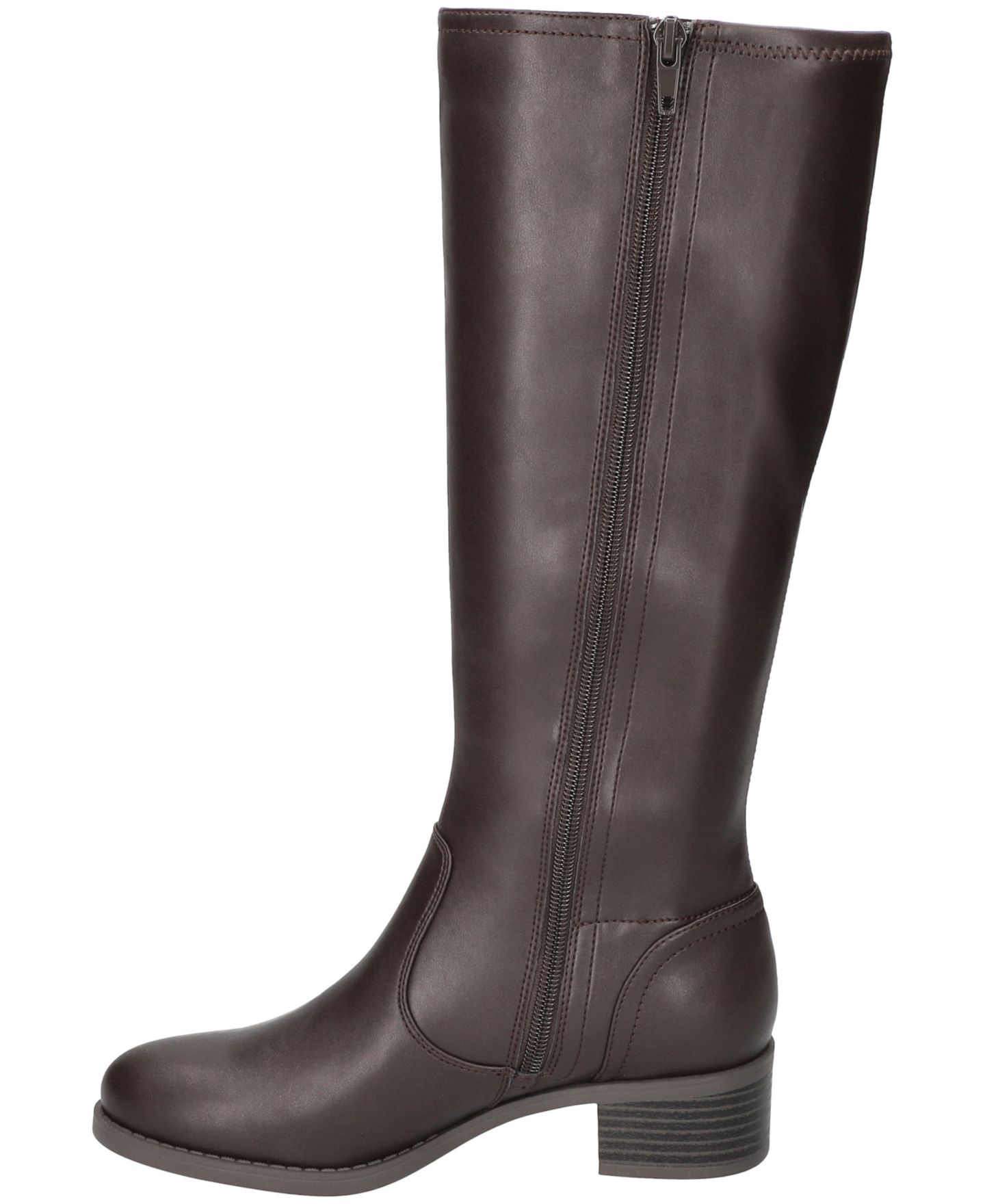 Женские ботинки Easy Street Tucker Plus Athletic Shafted Stretch-For-Fit Tall, цвет: Коричневый — фото 7