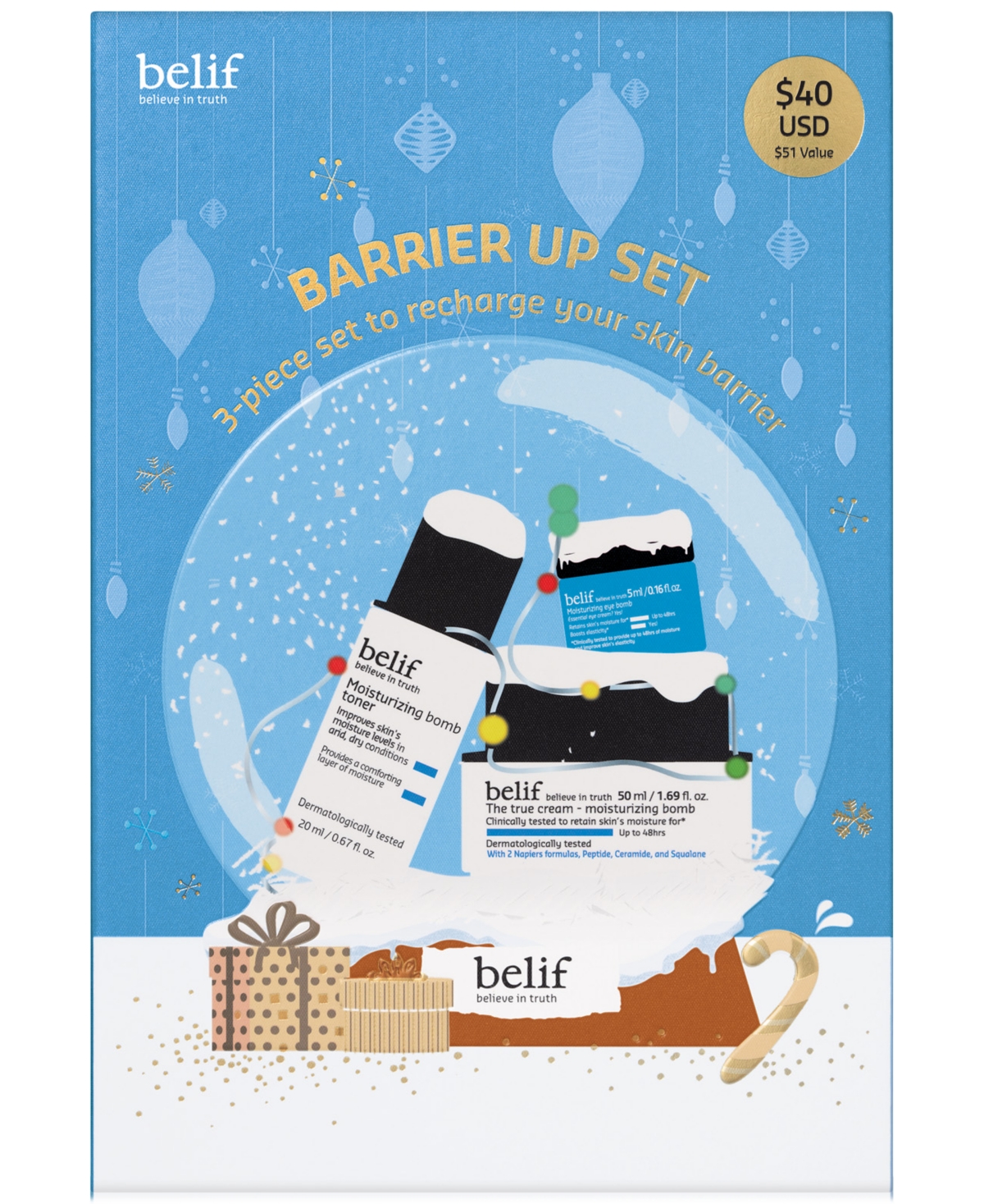 Belif 3-pc. Barrier Up Skincare Set In No Color
