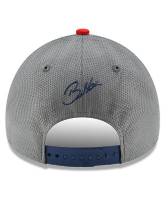 Men's Gray/Navy Bubba Wallace Salute 9FORTY Adjustable Hat