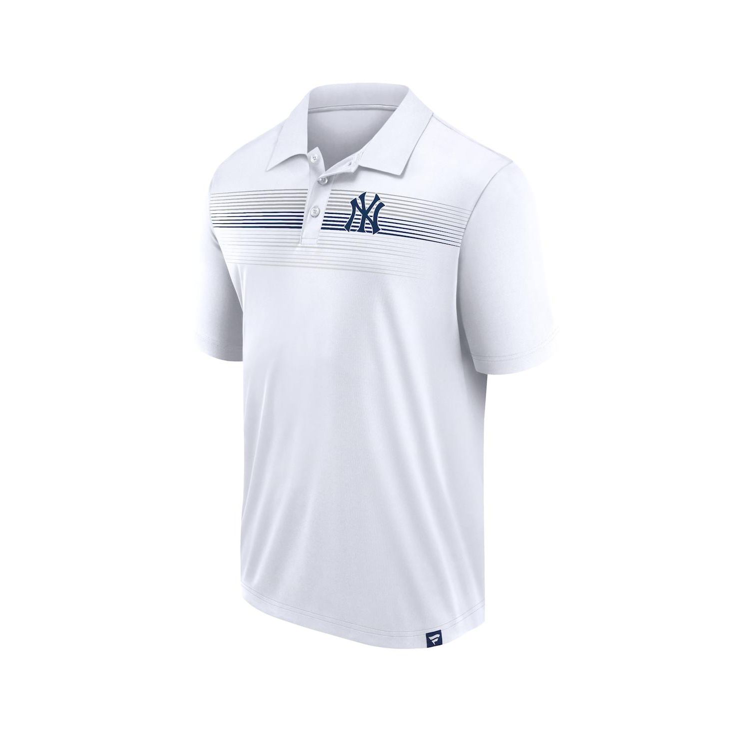 Men's White New York Yankees Big & Tall Victory For Us Interlock Polo Shirt