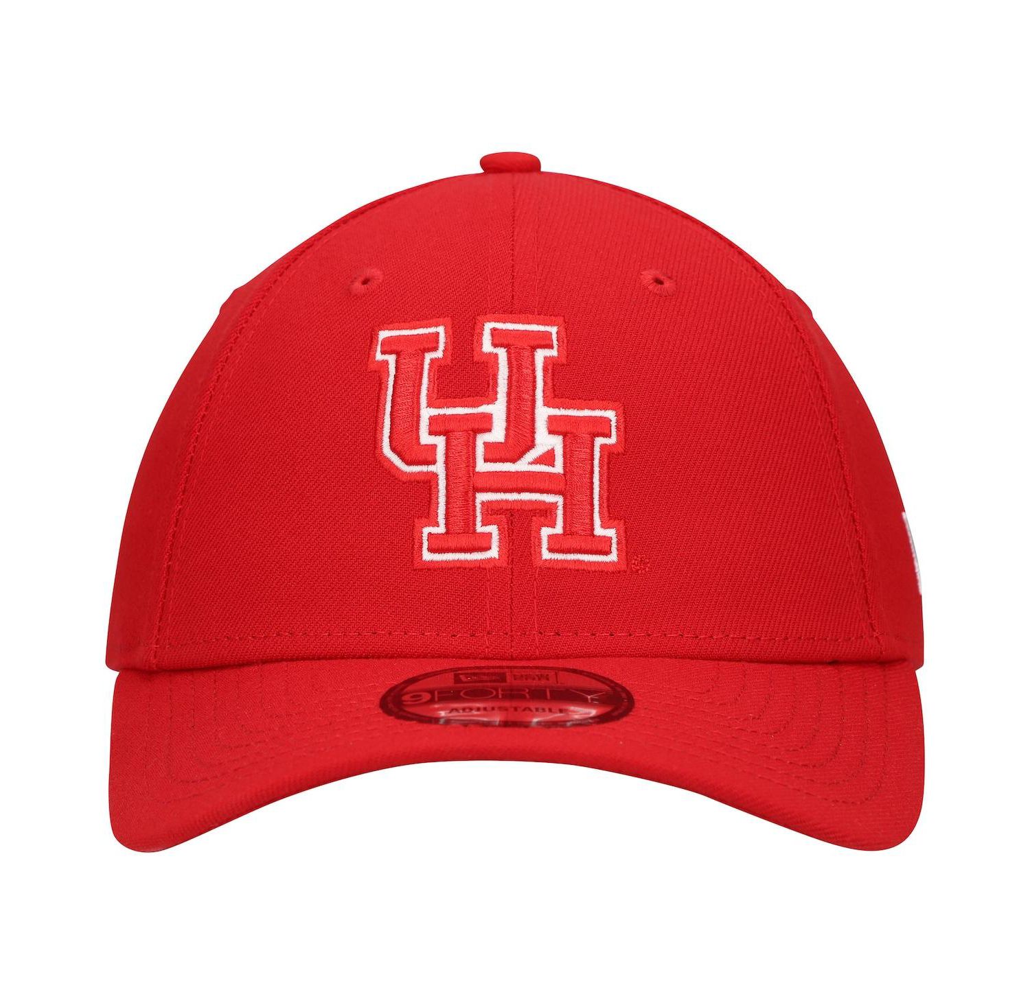 Men's Red Houston Cougars Team 9FORTY Adjustable Hat