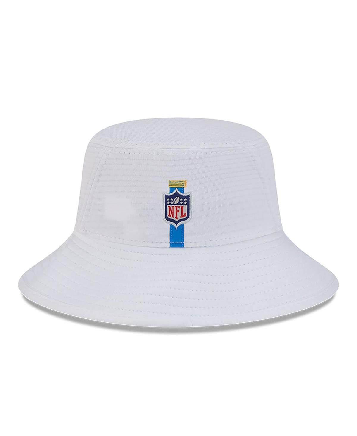 New Era Men'sLos Angeles Chargers 2024 Nfl Training Camp Stretch Bucket Hat - White