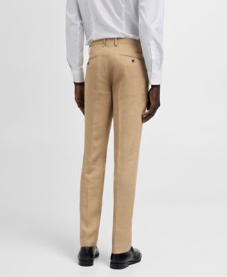 Men's Linen Slim Fit Dress Pants
