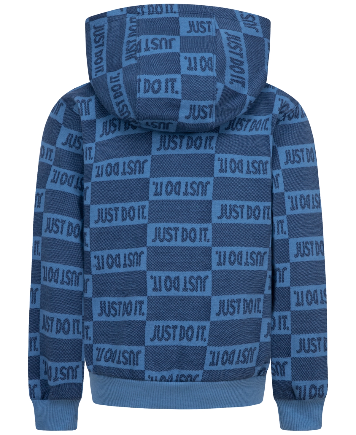 Nike Sportswear Little Boys Textured Club Fleece Pullover Hoodie - U90midnigh