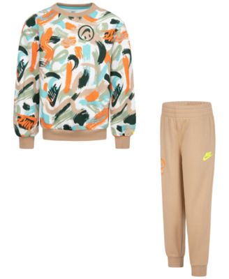 Nike Sportswear Little Boys Express Yourself Printed Crewneck Top