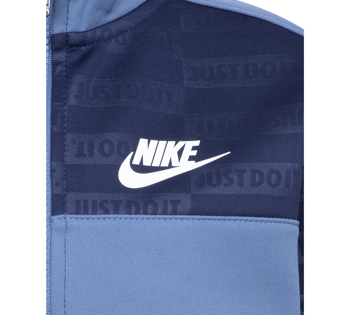 Nike Little Boys Textured Jacket & Pants, 2-Piece Set - U90midnigh