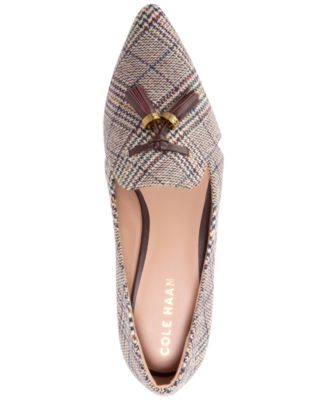 Cole Haan Women's Vanya Tassel Block Heel Shoes - Macy's