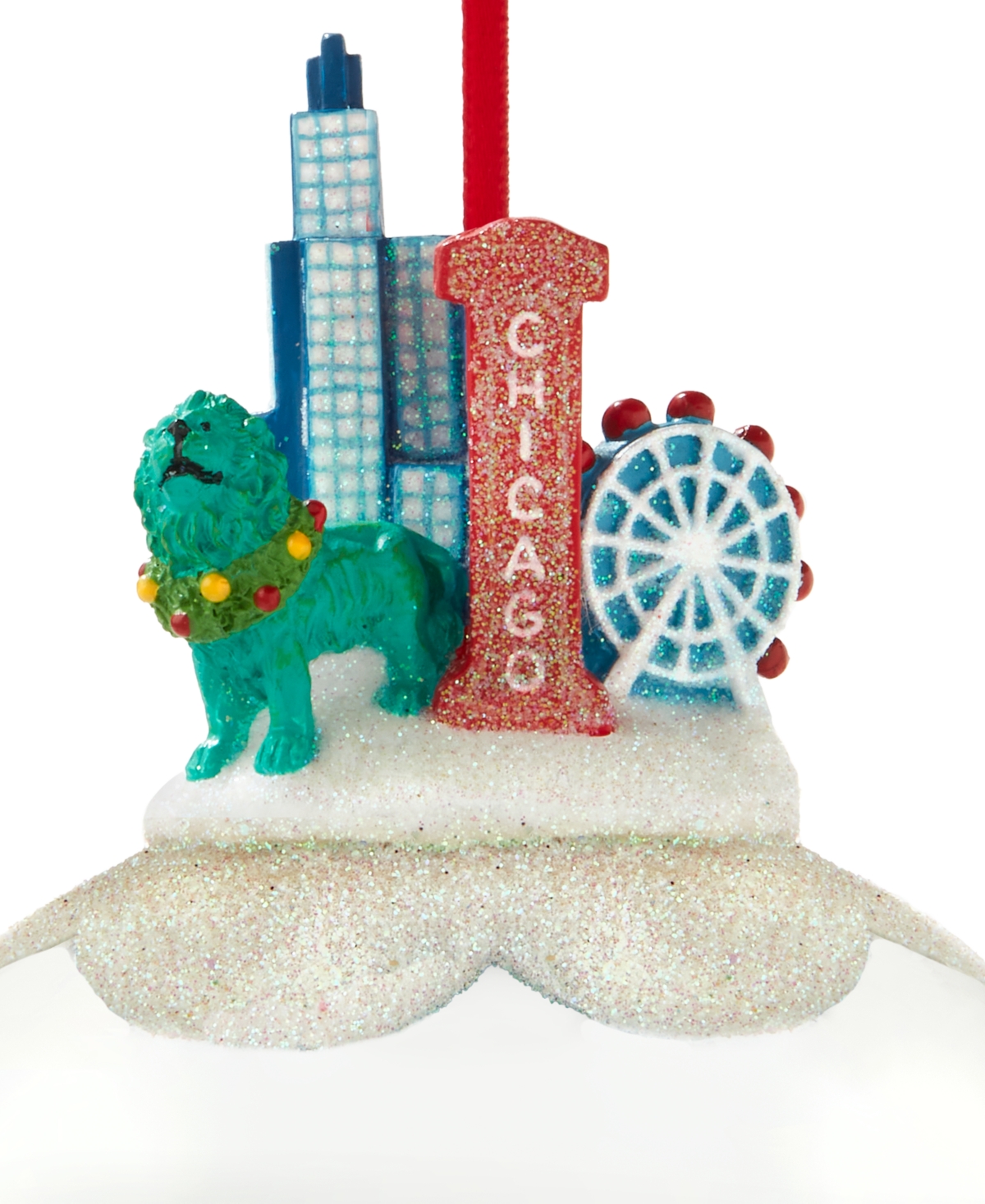 Holiday Lane Chicago Cloud Gate Ornament, Exclusively at Macy's