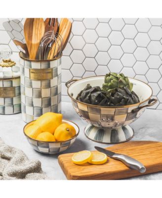 Sterling Check Large Colander