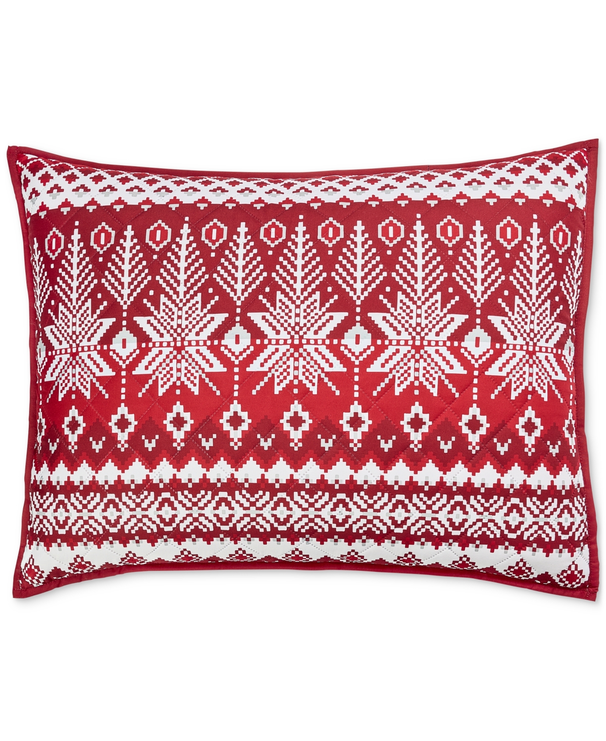 Holiday Lane4-Pc. Quilt Tote Set, Full/Queen, Exclusively at Macy's - Fair Isle