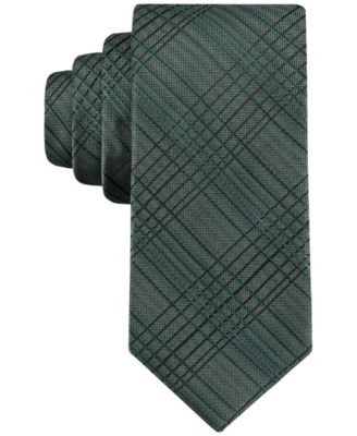 Calvin Klein - Men's Halsted Plaid Tie
