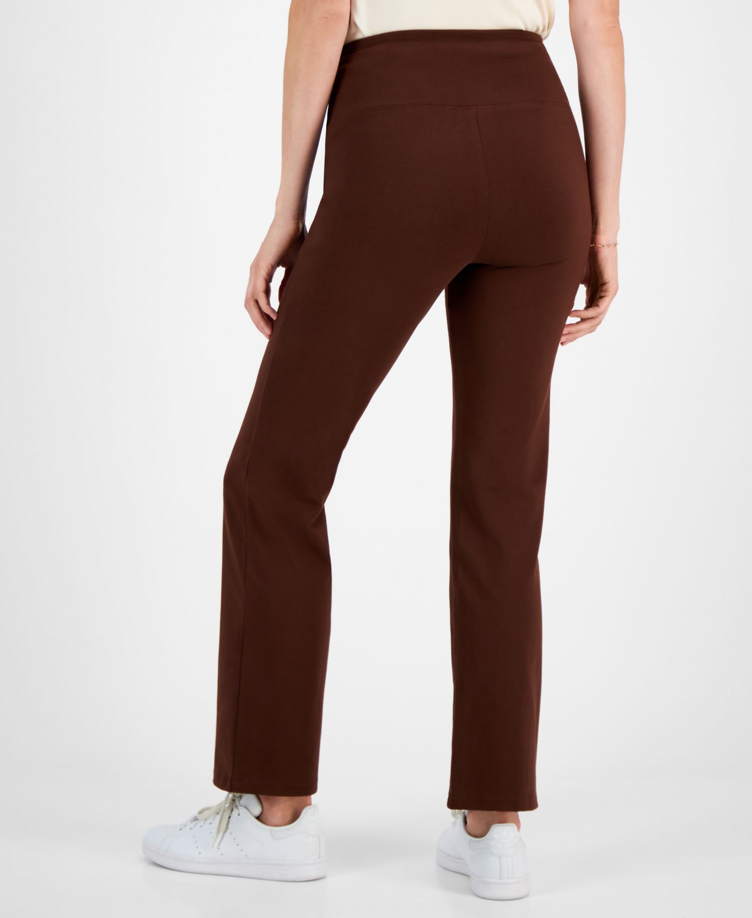 Plus Size High-Rise Bootcut Leggings