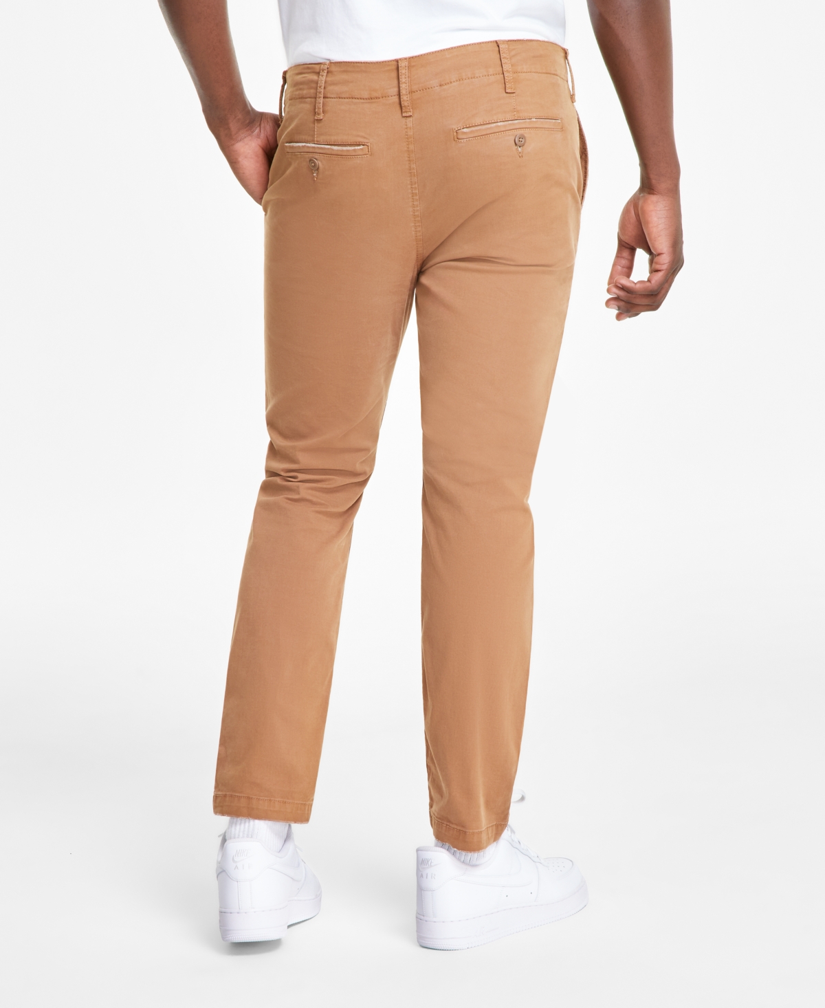 Sun + Stone Men's Men's Dewy Slim-Straight Chino Pants, Created for Macy's