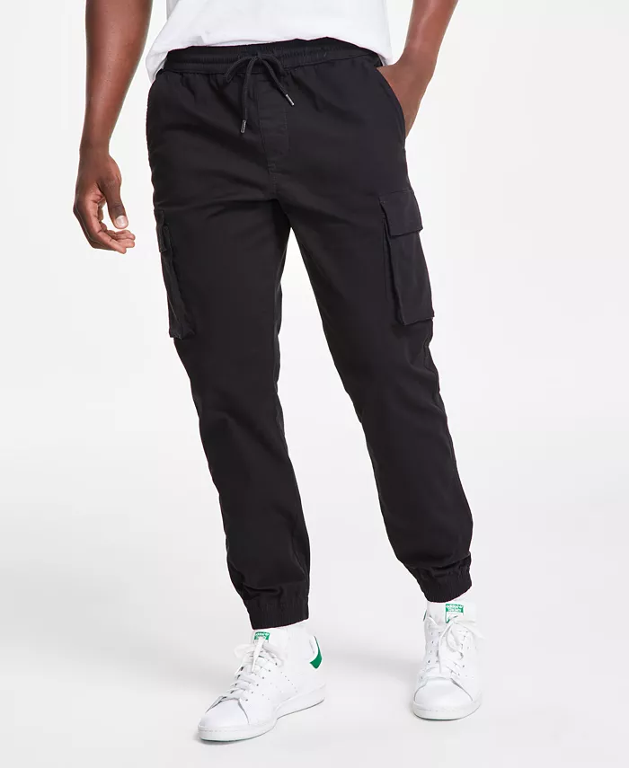 Men's Garment-Dyed Cargo Jogger Pants