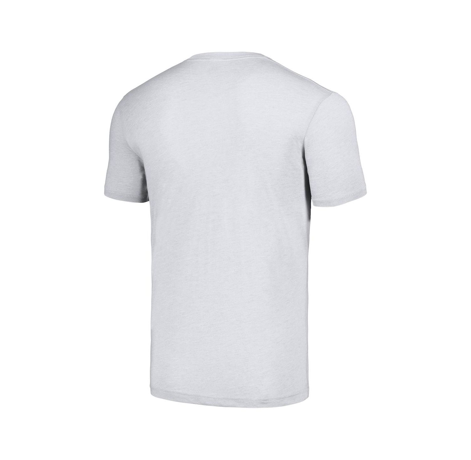 Men's Ash Texas Rangers Grateful Dead Tri-Blend T-Shirt