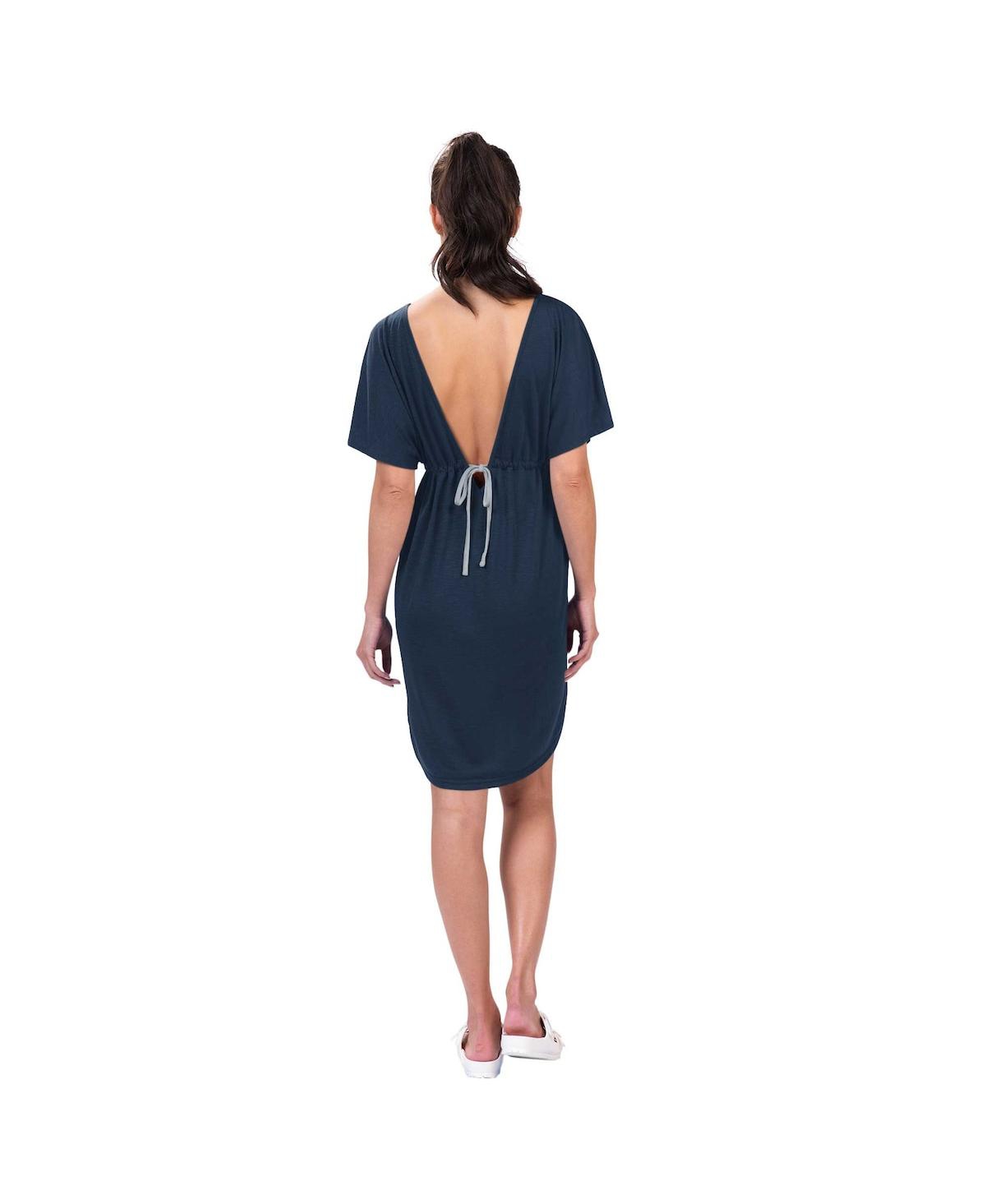G-iii 4her By Carl Banks Women's Navy Dallas Cowboys Versus Swim Cover-up In Navy